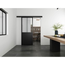 Porte atelier coulissante - 830 x 2040
