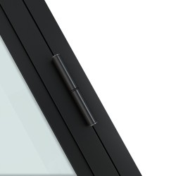 Porte vitr&eacute;e battante - 830 x 2040
