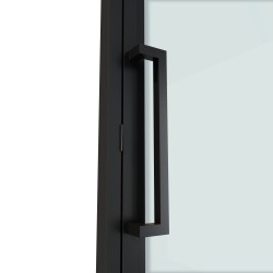 Porte vitr&eacute;e battante - 830 x 2040