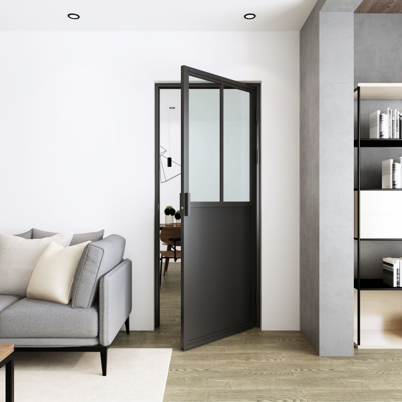 Porte atelier battante - 830 x 2040