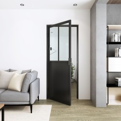 Porte atelier battante - 830 x 2040