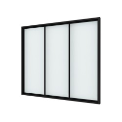 Verri&egrave;re 3 vitrages - L 1190 mm - 5 hauteurs