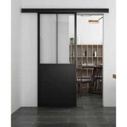 Porte atelier coulissante - 830 x 2040
